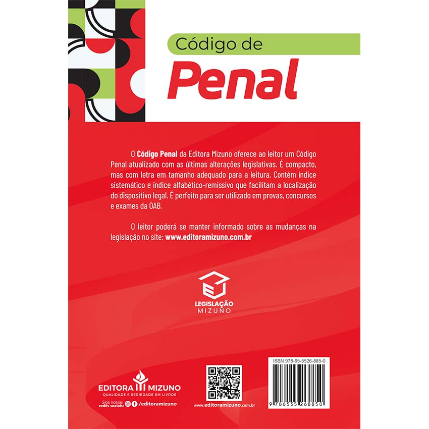 Código Penal 2ª edição (2024) editoramizuno