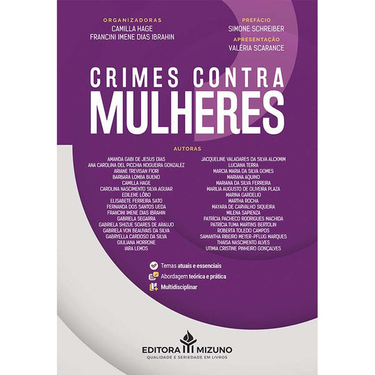 Crimes Contra Mulheres editoramizuno