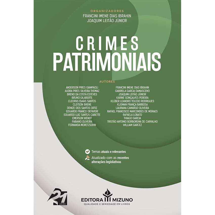 Crimes Patrimoniais editoramizuno