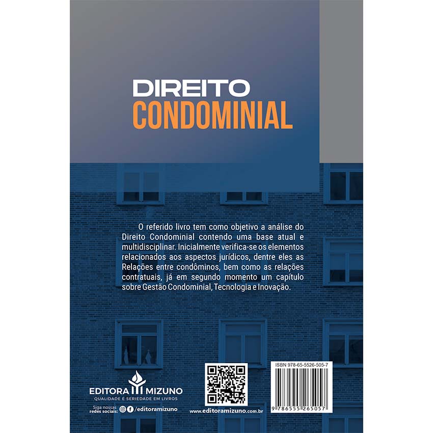 Direito Condominial - Gestão, tecnologia e inovação 3ª edição - editoramizuno