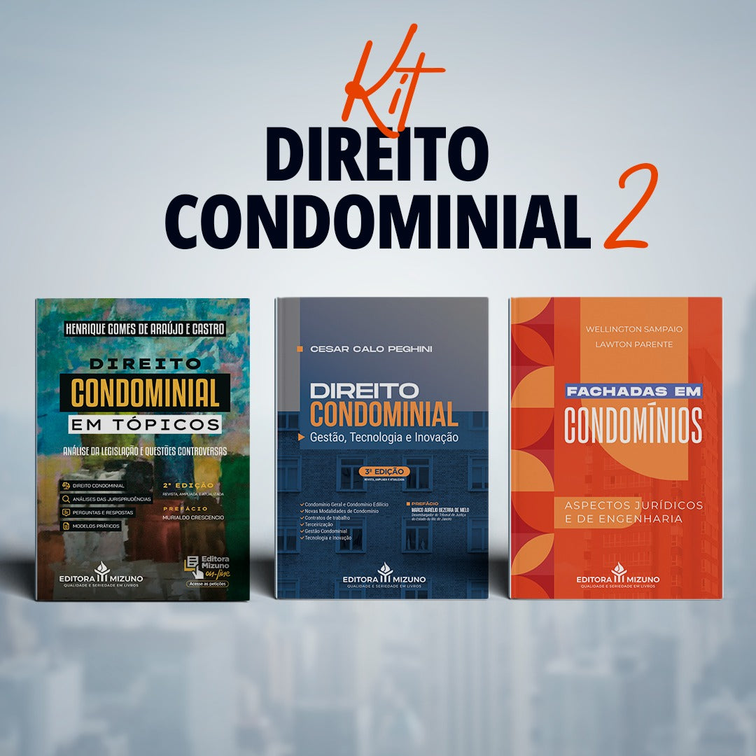 Kit Direito Condominial 2 editoramizuno