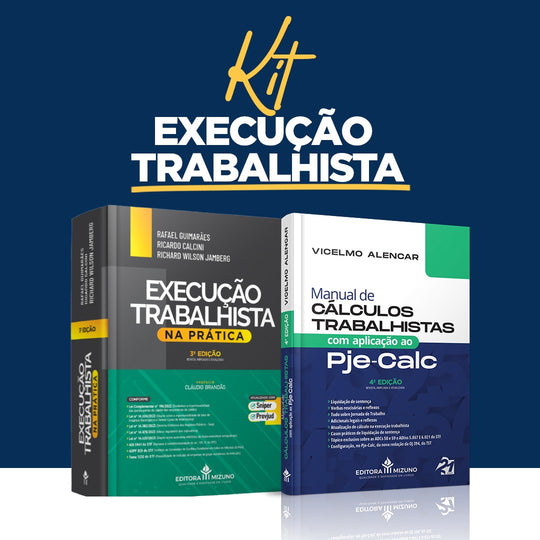 Kit - Execução Trabalhista editoramizuno