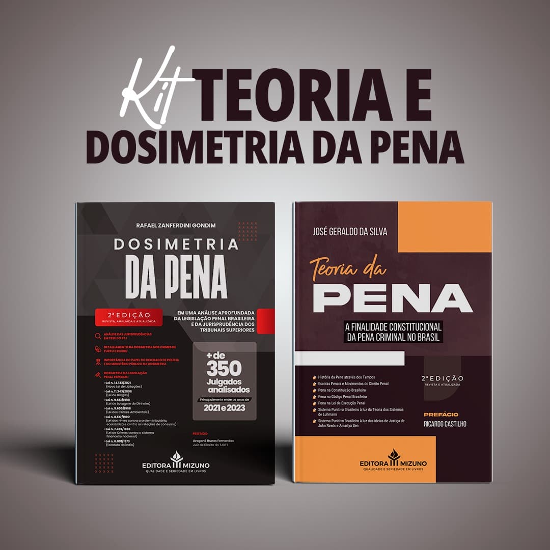 Kit Teoria e Dosimetria da Pena editoramizuno