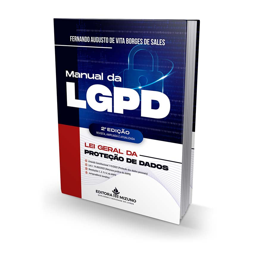 Manual da LGPD 2ª edição - Lei Geral da Proteção de Dados editoramizuno