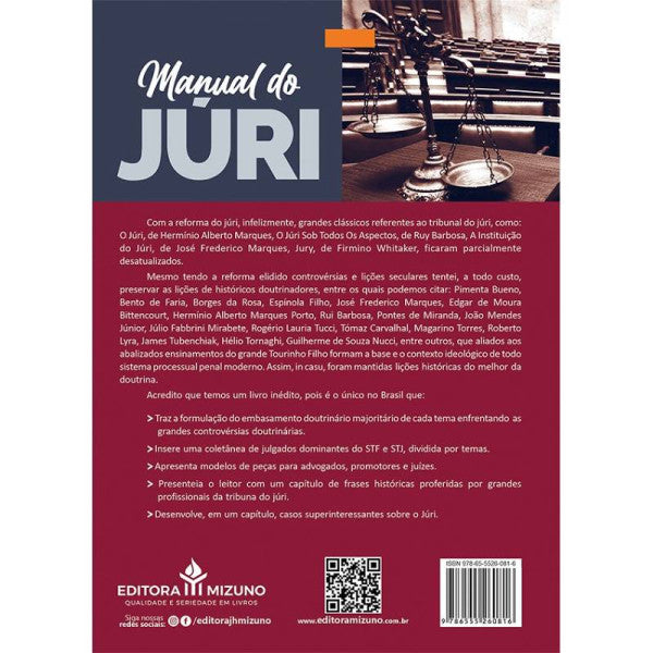 Manual do Júri - 5ª Edição editoramizuno