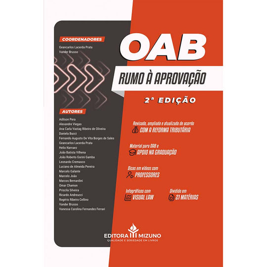 OAB – Rumo à Aprovação 2ª edição - editoramizuno