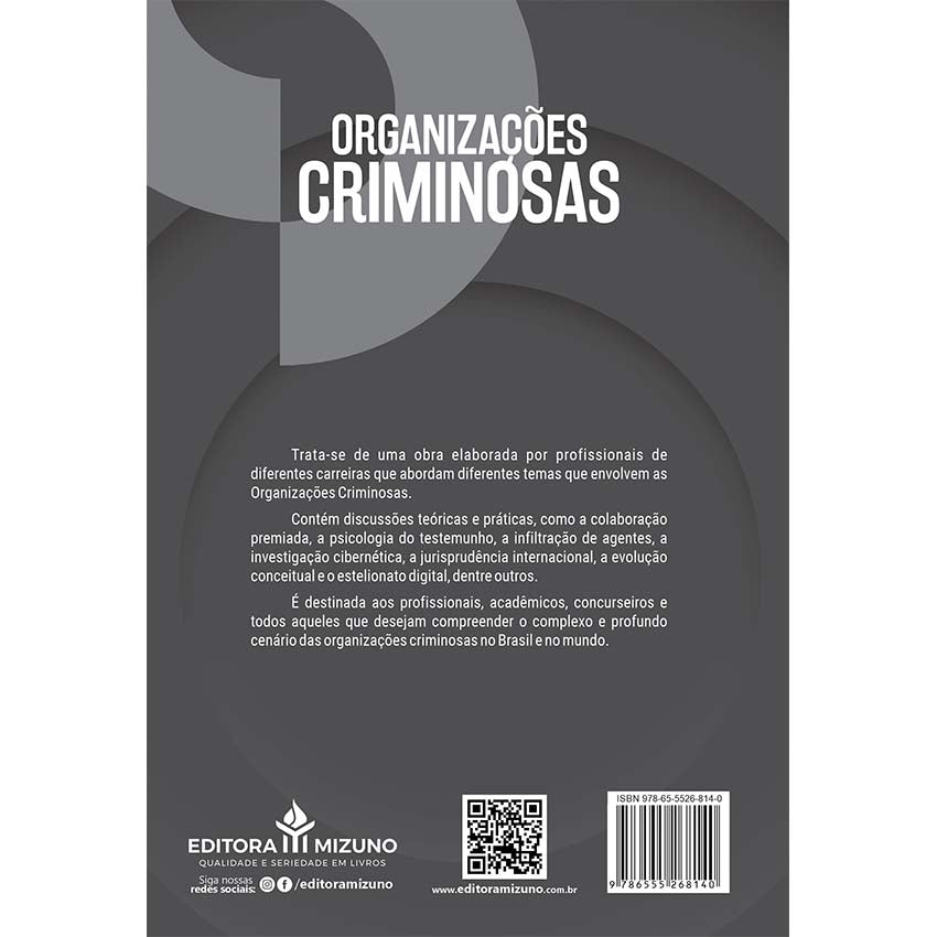 Organizações Criminosas editoramizuno