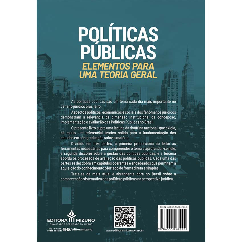 Políticas Públicas - Elementos para uma Teoria Gerala editoramizuno