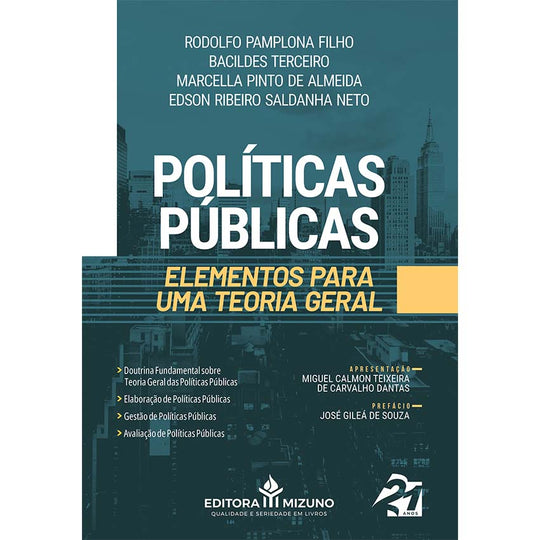 Políticas Públicas - Elementos para uma Teoria Gerala editoramizuno