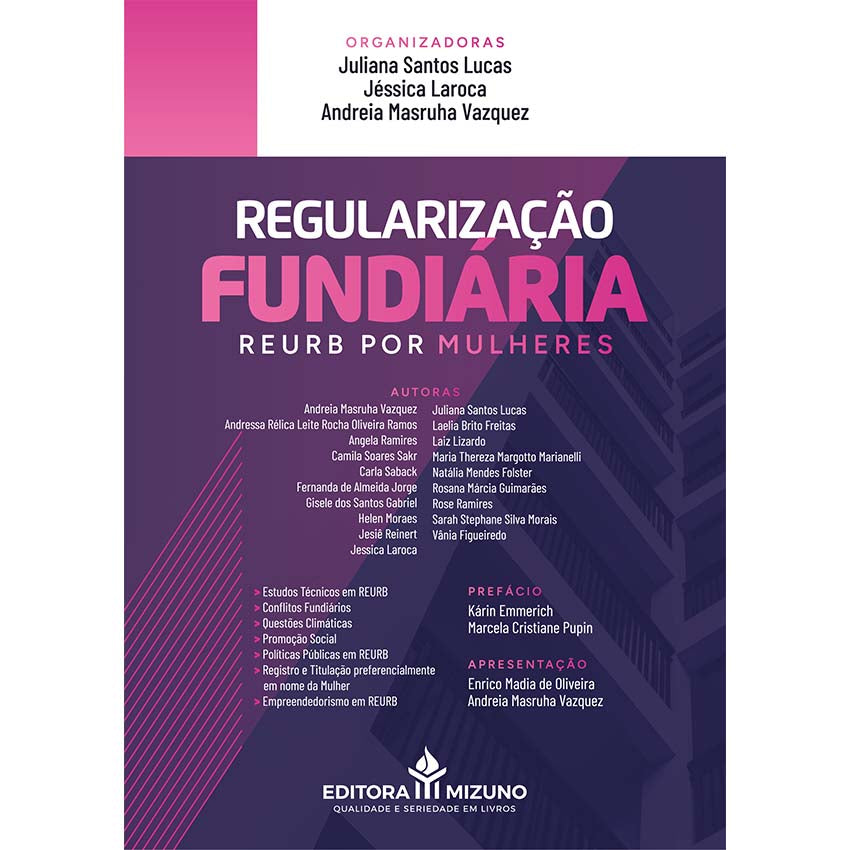 Regularização Fundiária - REURB por Mulheres editoramizuno