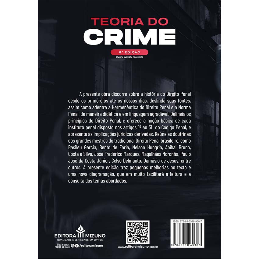 Teoria do Crime 8ª edição editoramizuno