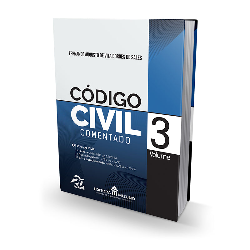 CÓDIGO CIVIL COMENTADO 3 VOLS. 2023 (KIT) editoramizuno