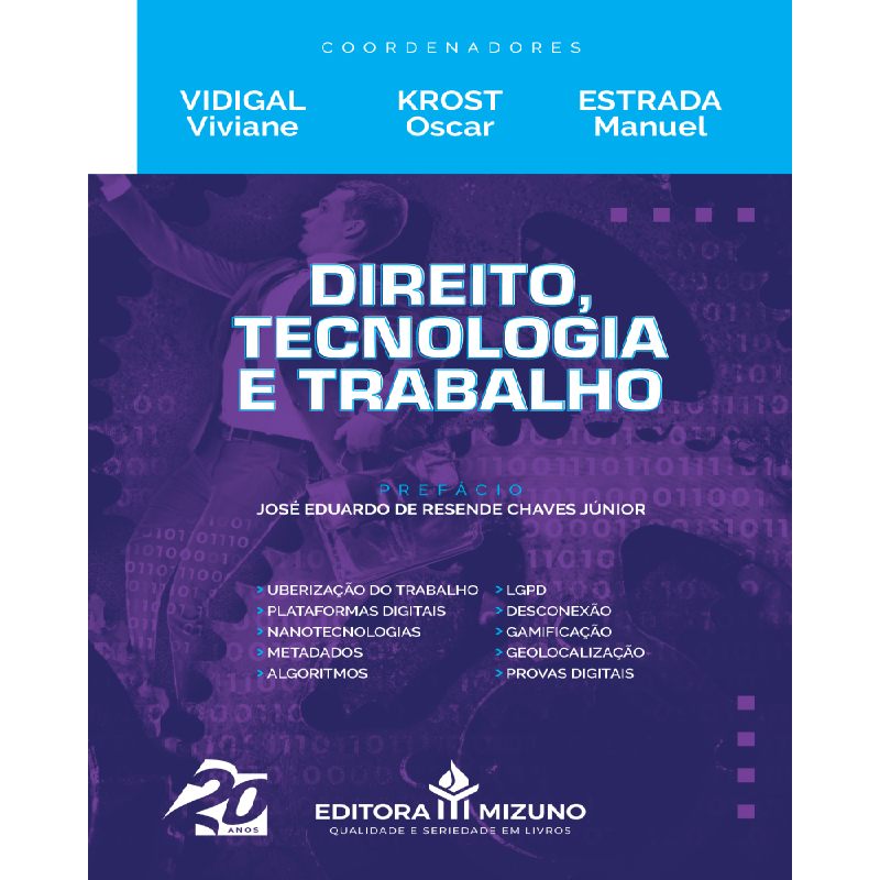 Coleção Direito, Tecnologia e Trabalho - 01 editoramizuno