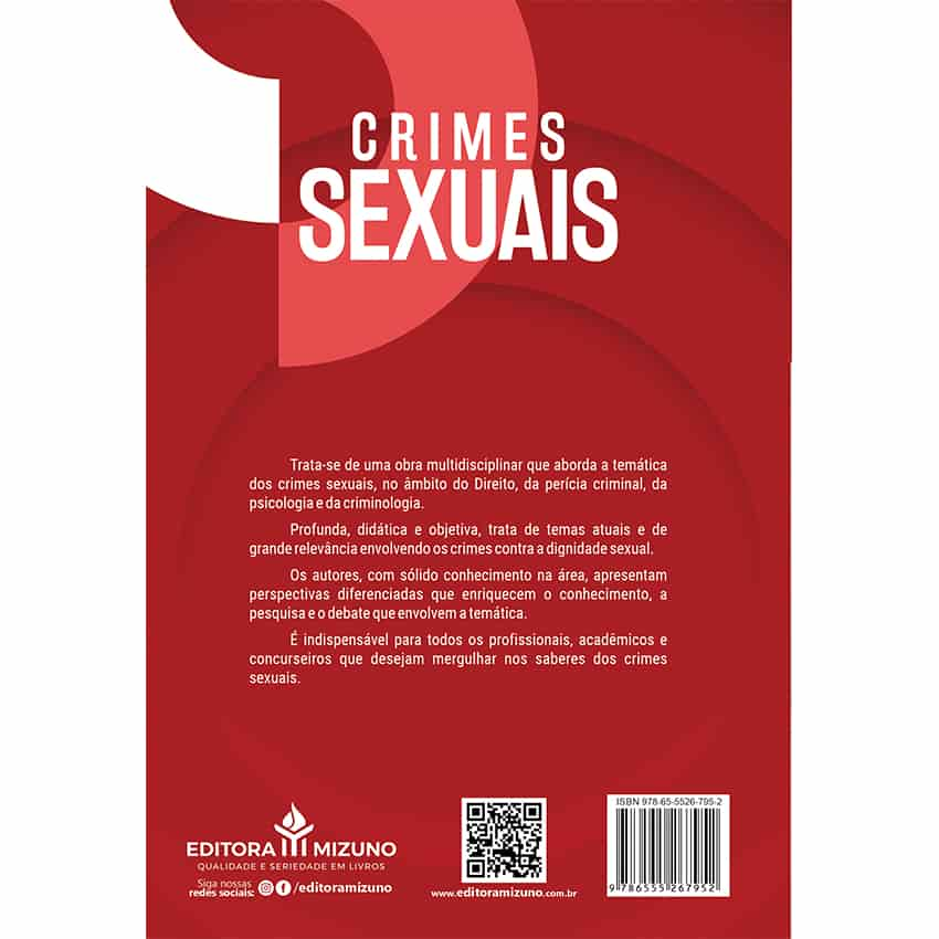 Crimes Sexuais editoramizuno