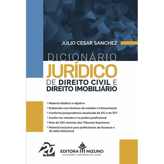 Dicionário Jurídico de Direito Civil e Direito Imobiliário editoramizuno