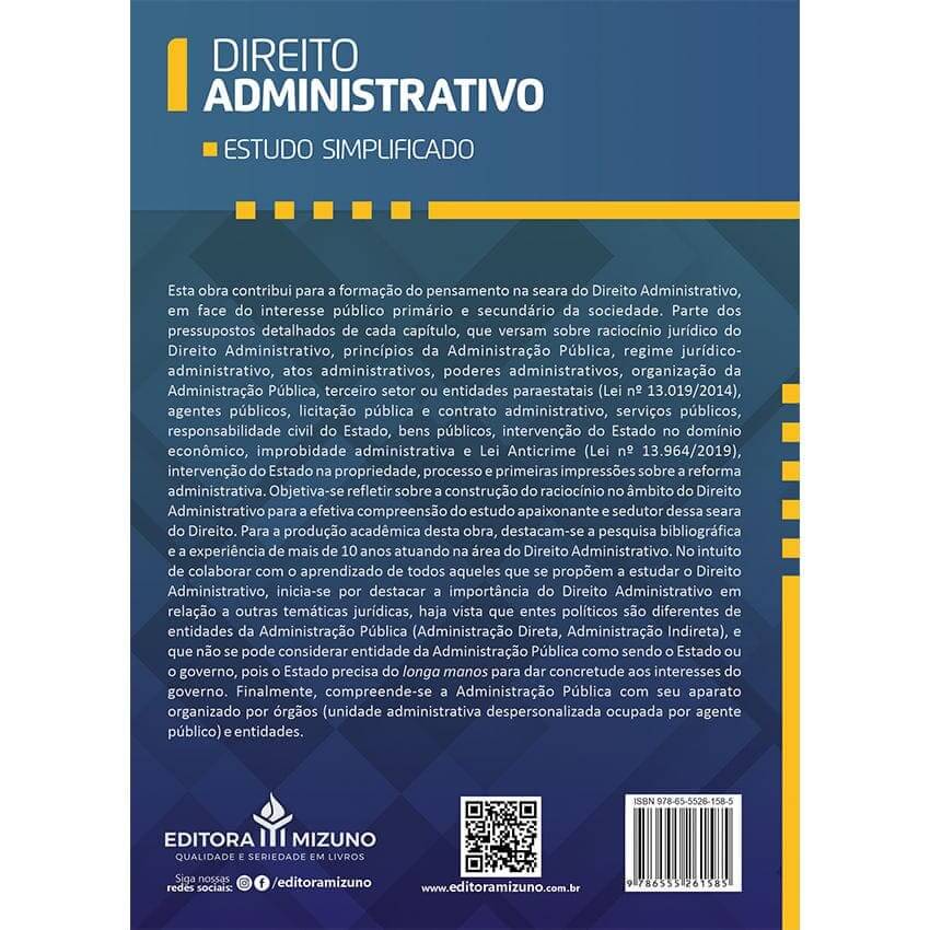 Direito Administrativo - Estudo Simplificado editoramizuno