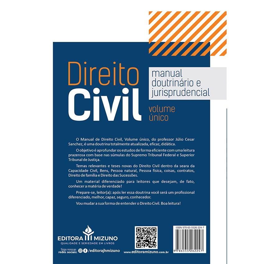 Direito Civil Manual Doutrinário e Jurisprudencial editoramizuno