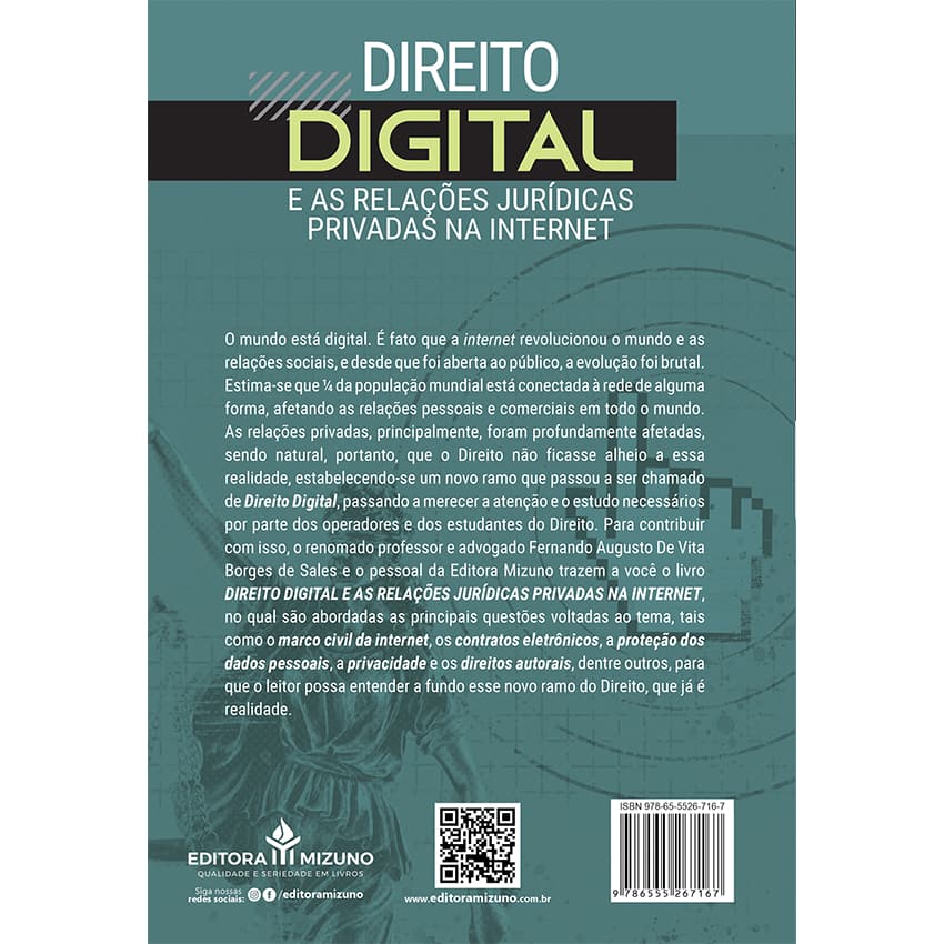 Direito Digital e as Relações Jurídicas Privadas na Internet - 2ª Edição - editoramizuno