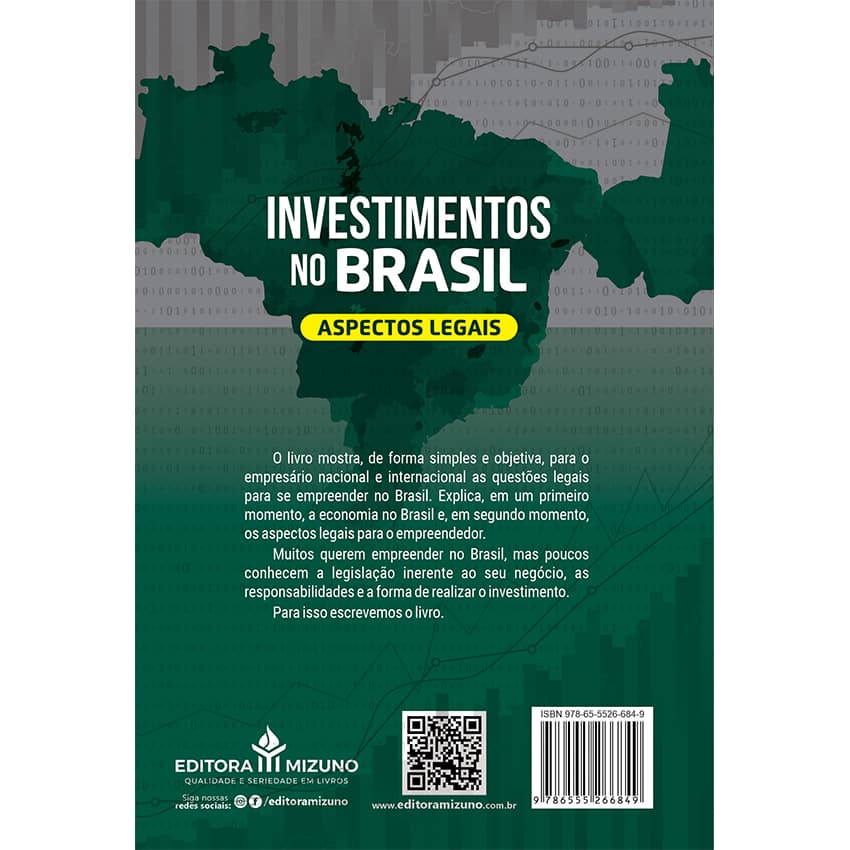 Investimentos no Brasil - 3ª Edição - Aspectos Legais editoramizuno