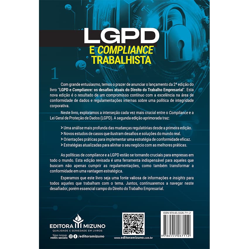 LGPD e Compliance Trabalhista - 2ª edição editoramizuno