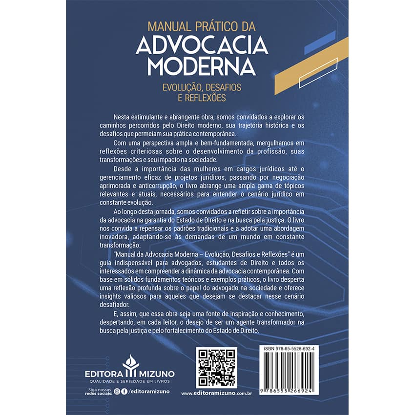 Manual Prático da Advocacia Moderna editoramizuno