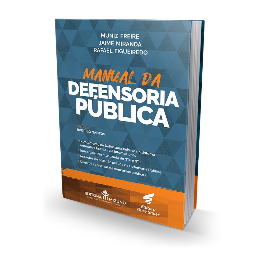 Manual da Defensoria Pública editoramizuno