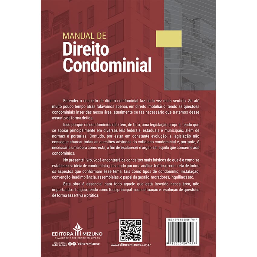 Manual de Direito Condominial editoramizuno