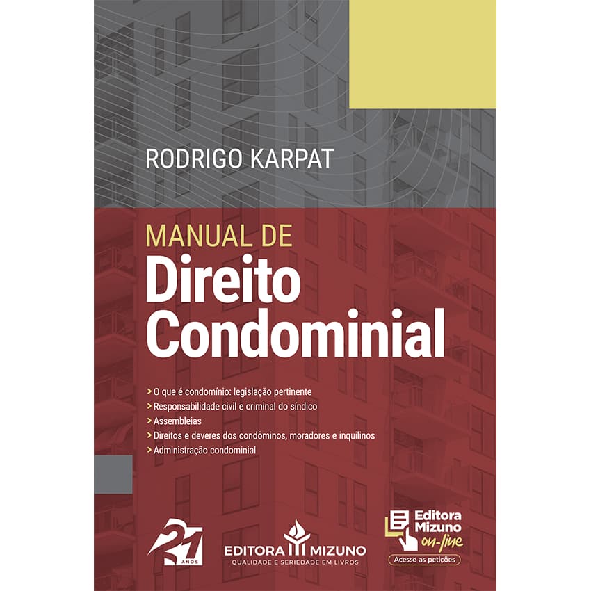 Manual de Direito Condominial editoramizuno