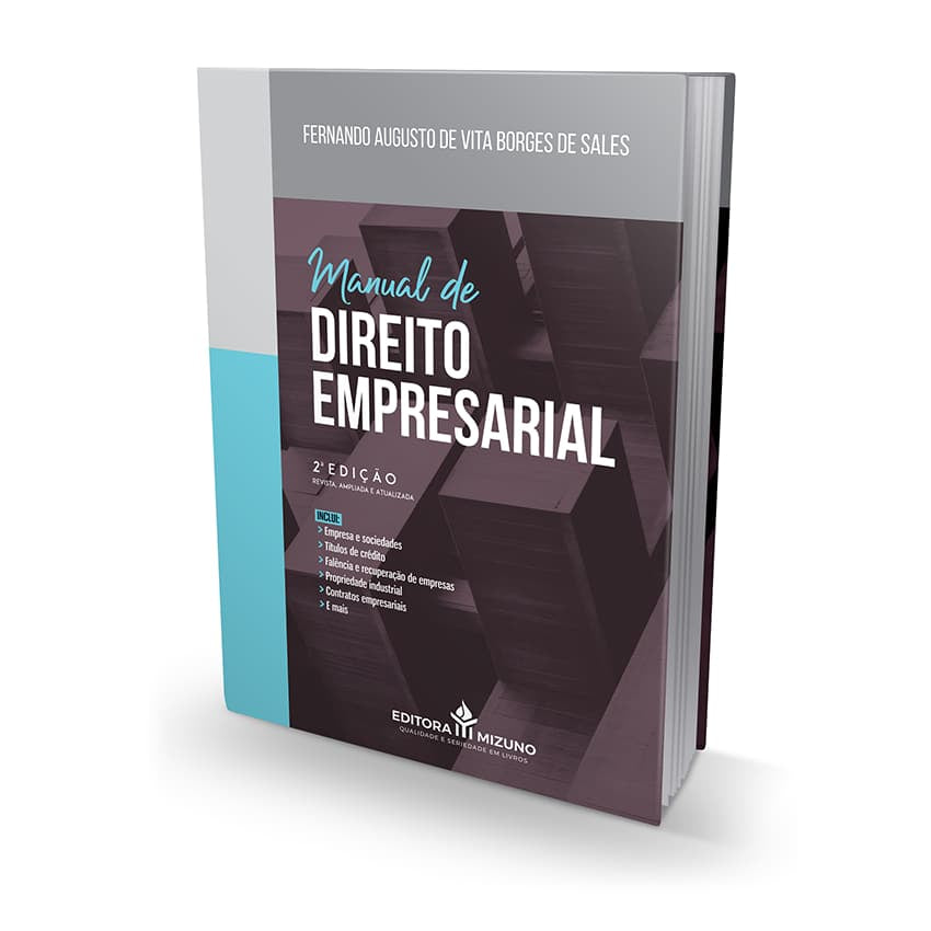 Manual de Direito Empresarial - 2ª edição - editoramizuno