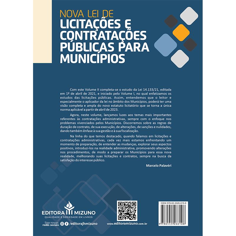 Livro Nova Lei De Licitações E Contrato Administrativo