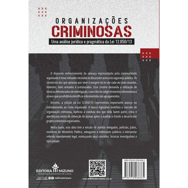 Organizações Criminosas 3ª edição editoramizuno