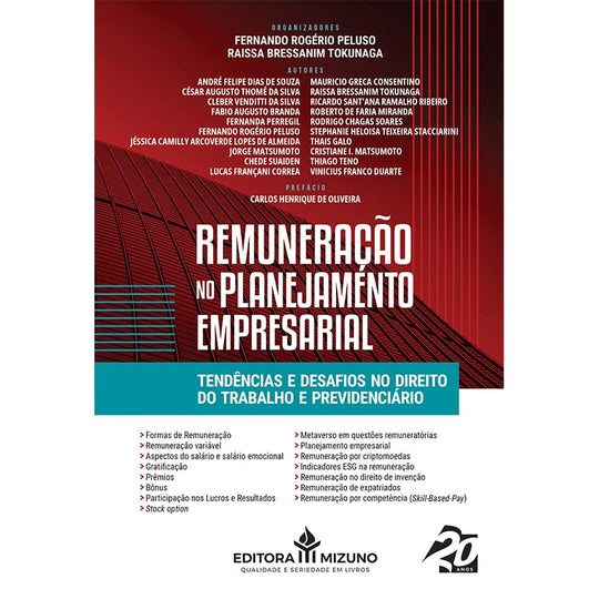 Remuneração no Planejamento Empresarial editoramizuno