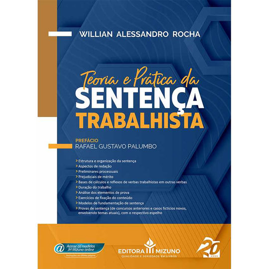 Teoria e Prática da Sentença Trabalhista editoramizuno