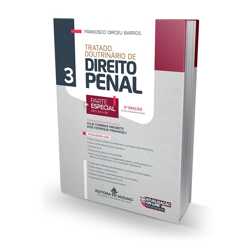 Tratado Doutrinário de Direito Penal - Vol. 3 - 2ª Edição editoramizuno