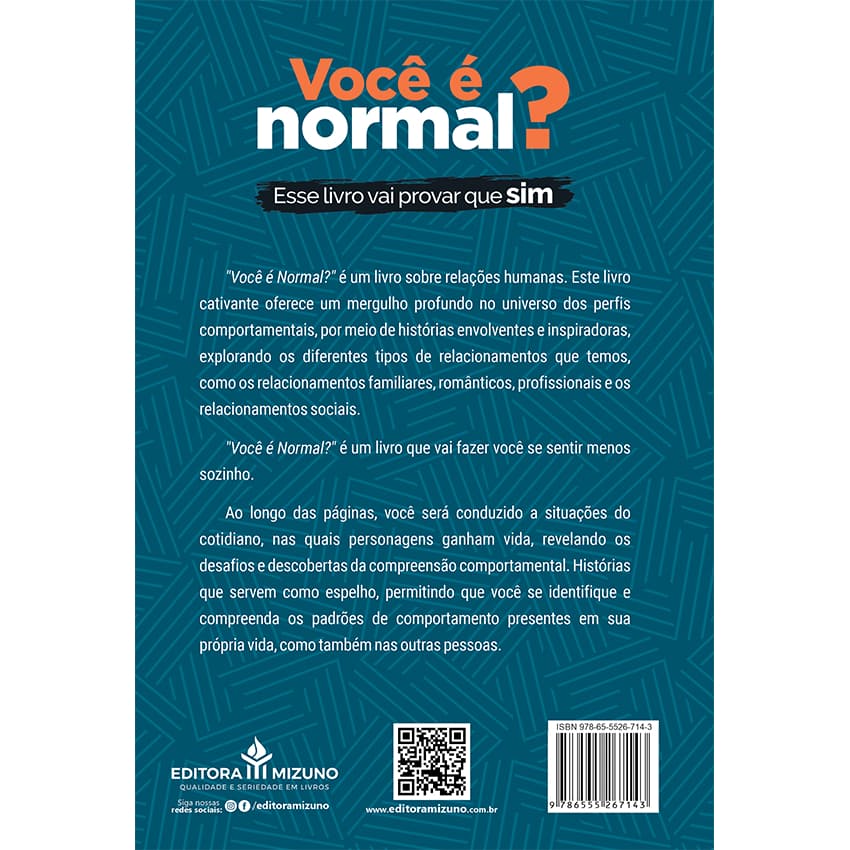 Você é Normal? - Esse livro vai provar que sim editoramizuno